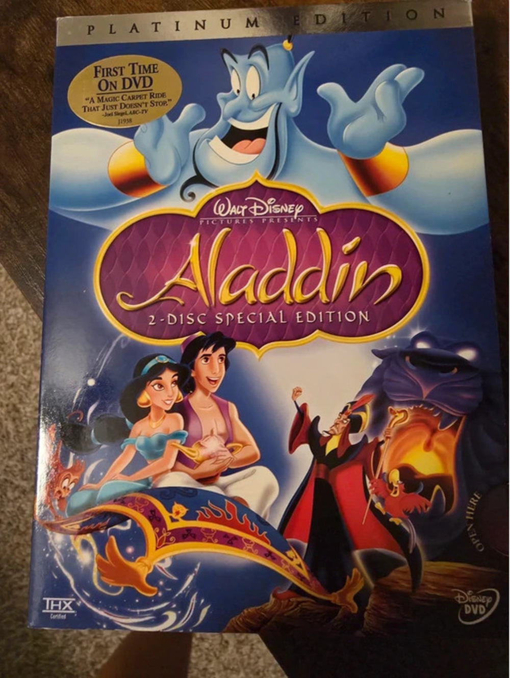 Disney Aladdin Platinum Edition 2-disc special edition DVD